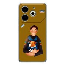Чехлы с картинкой собаки Патрон для Tecno Pova 6 Neo 5G (AlphaPrint) (ЗСУ Патрон)
