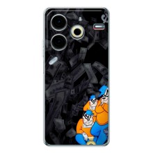 Чехлы с крутыми принтами для Tecno Pova 6 Neo 5G - (PREMIUMPrint) (Воры)