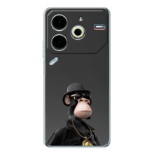 Чехлы с Обезьянами NFT для Tecno Pova 6 Neo 5G (AlphaPrint) (Обезьяна NFT)