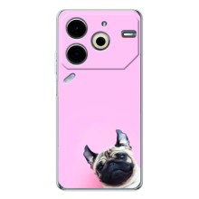 Чехлы с собаками для Tecno Pova 6 Neo 5G (VPrint) (Смешная собака)