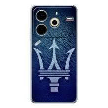 Чехлы с тематикой "Крутые машины" на Tecno Pova 6 Neo 5G – Лого Maserati