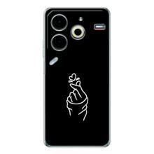 Чохол (Знак сердечка) для Tecno Pova 6 Neo 5G – Знак Сердечка