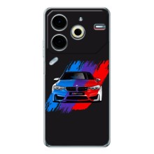 Чехол BMW для Пова 6 Нео 5Джи – Цветная БМВ