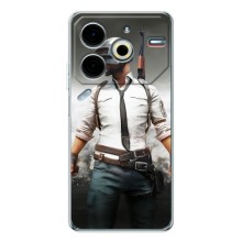 Чехол PUBG для Пова 6 Нео 5Джи (AlphaPrint) (Пабг мен)