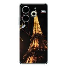 Чехол с Эйфелевой башней на Tecno Pova 6 Neo 5G – Paris