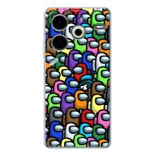 Чехол Амонг Ас для Tecno Pova 6 Neo 5G (AlphaPrint) (Убит)