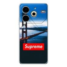 Чеохол для Tecno Pova 6 Neo 5G з картинкою Supreme (AlphaPrint)