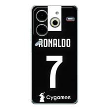 Чехол Криштиану Роналду для Tecno Pova 6 Neo 5G (AlphaPrint) (RONALDO 7)