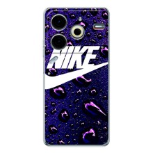 Чехол для Tecno Pova 6 Neo 5G - с принтом Найк (AlphaPrint) (Найк принт)