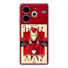 Чохол Супергерой Залізна Людина на Tecno Pova 6 Neo 5G – Iron man