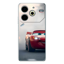 Силиконовый чехол Маквин для Tecno Pova 6 Neo 5G – Маквин на трасе