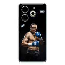 Чехол с картинкой Александр Усик для Tecno Pova 6 Neo 5G – Боксер Усик