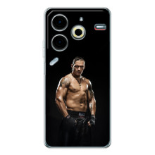 Чехол с картинкой Александр Усик для Tecno Pova 6 Neo 5G – Усик на черном