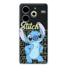 Чехол с принтом Стич на Tecno Pova 6 Neo 5G (Stitch 626)