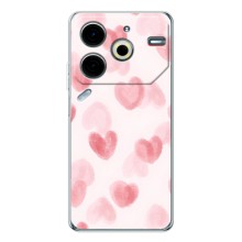 Чехол с розовым рисунком для Tecno Pova 6 Neo 5G