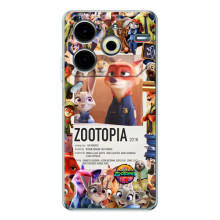 Чехол Зоотрополіс на Tecno Pova 6 Neo 5G – Коллаж Зоо