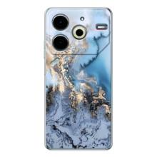 Мраморный чехол на Tecno Pova 6 Neo 5G (VPrint) (Нежный мрамор)