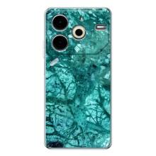Мраморный чехол на Tecno Pova 6 Neo 5G (VPrint) (Зеленый мрамор)