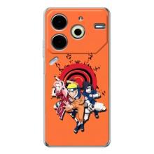 Naruto Anime Чохли для Пова 6 Нео 5Джі (AlphaPrint)