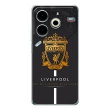 Силиконовые Чехлы принт Футбол на Tecno Pova 6 Neo 5G – Liverpool