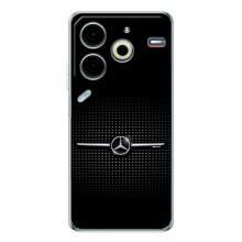 Силиконовый бампер с картинкой машины на Tecno Pova 6 Neo 5G – Mercedes