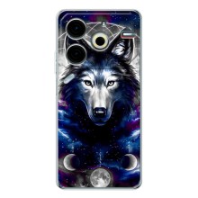 Защитные чехлы для Пова 6 Нео 5Джи (AlphaPrint) (ХИТ продаж) ВОЛК (Волк)
