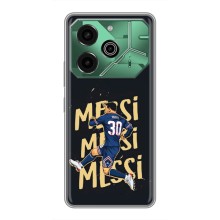 Чехлы для Tecno Pova 6 Pro (Leo чемпион) (AlphaPrint) (Messi ПСЖ)