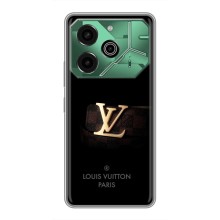 Чехлы Луи Витон для Tecno Pova 6 Pro (AlphaPrint - LOUIS VUITTON) (ремешок LV)