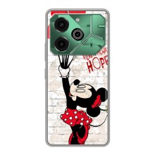 Чехол Disney Mouse Tecno Pova 6 Pro (PREMIUMPrint) – Heart Minni