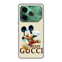 Чехол Disney Mouse Tecno Pova 6 Pro (PREMIUMPrint) – Mikki Gucci