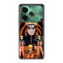 Чохли з принтом НАРУТО на Tecno Pova 6 Pro (Naruto герой)