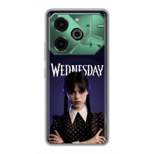 Силиконовый чехол с картинкой для Tecno Pova 6 Pro – Wednesday