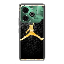 Силіконовый Чохол Nike Air Jordan на Пова 6 Про – Джордан 23