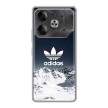 Чехлы Адидас для Tecno Pova 6 (AlphaPrint) (Адидас в горах)