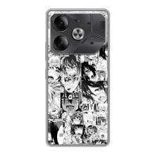 Чехлы Персонажи Аниме Наруто для Tecno Pova 6 (AlphaPrint)