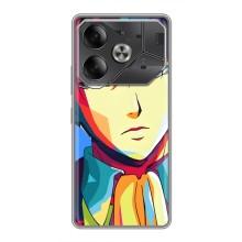 Чехлы Персонажи Аниме Наруто для Tecno Pova 6 (AlphaPrint)