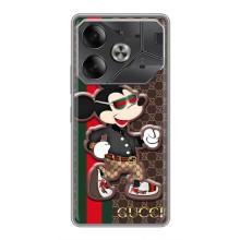 Чехлы Бренд GUCCI для Tecno Pova 6 – Маус Гуччи