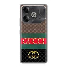 Чехлы Бренд GUCCI для Tecno Pova 6 – Стиль GUCCI
