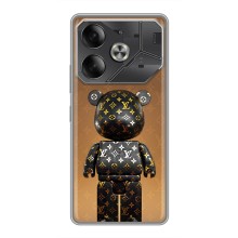 Чохли для Tecno Pova 6 - Bearbrick Louis Vuitton (PREMIUMPrint)