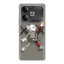 Чехлы для Tecno Pova 6 - Bearbrick Louis Vuitton (PREMIUMPrint) (Беарбрик Джордан)