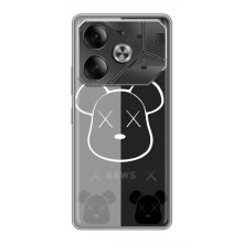 Чехлы для Tecno Pova 6 - Bearbrick Louis Vuitton (PREMIUMPrint) (БеарБрик глаза)