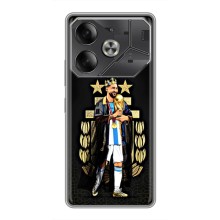 Чехлы для Tecno Pova 6 (Leo чемпион) (AlphaPrint) (Месси Король)