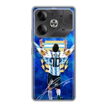 Чехлы для Tecno Pova 6 (Leo чемпион) (AlphaPrint) (Месси сборная)