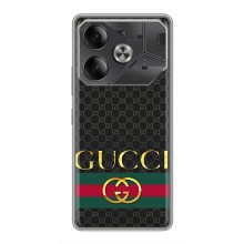 Чехлы ГУЧЧИ для Техно Пова 6 (AlphaPrint) (Gucci оригинал)