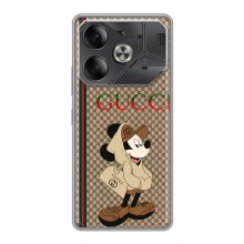 Чехлы ГУЧЧИ для Техно Пова 6 (AlphaPrint) (Mickey GUCCI)
