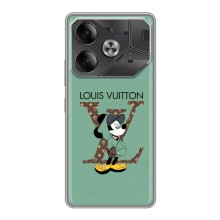 Чехлы Луи Витон для Tecno Pova 6 (AlphaPrint - LOUIS VUITTON) (Микки Маус LV)