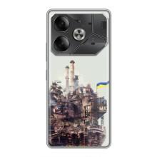 Чехлы на военную тематику для Tecno Pova 6 – Азовсталь