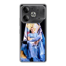 Чехлы с футболистом Ерлинг Холанд для Tecno Pova 6 (AlphaPrint) (футболист Холанн)