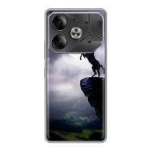 Чехлы с изображением разных животных для Tecno Pova 6 (Лошадь)