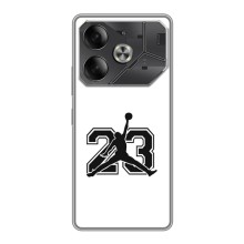 Чехлы для Tecno Pova 6 - с картинкой JORDAN (AlphaPrint) (Jordan 23)
